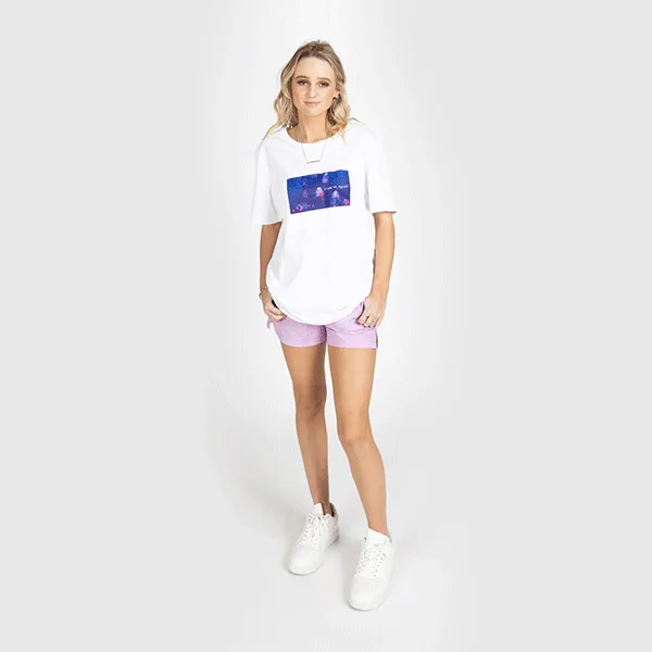 Federation Parcel Short - Lilac