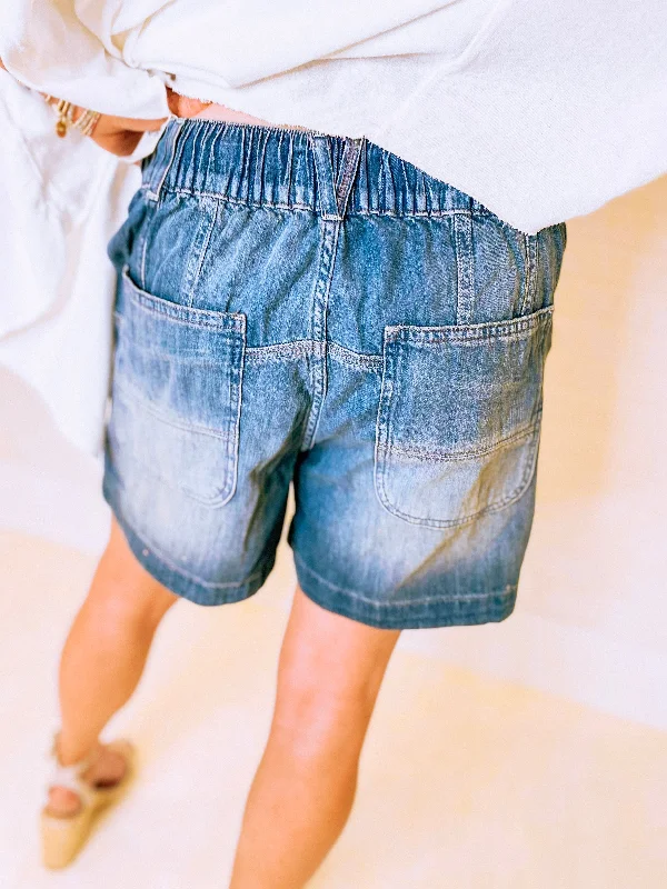 Free People Second Chances Pull-On Shorts