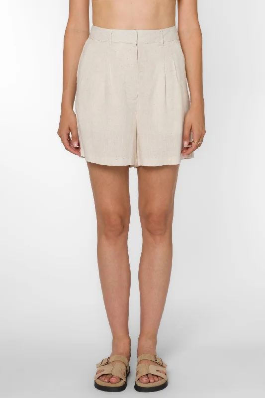 Kaia Linen Short Wheat