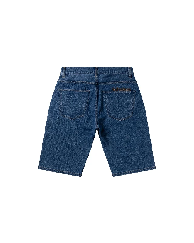 NP Denim Loose Fit Short - Blue