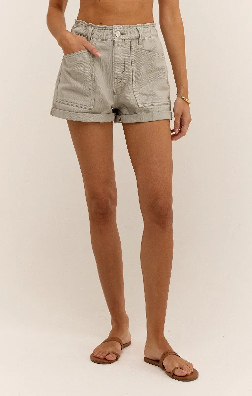 Odin Denim Short Pale Jade