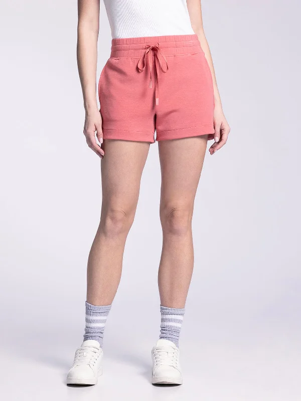 Rosie Shorts Coral Rose