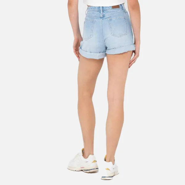 Rusty Cyprus High Denim Short - Aspen Blue