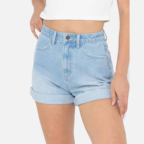 Rusty Cyprus High Denim Short - Aspen Blue