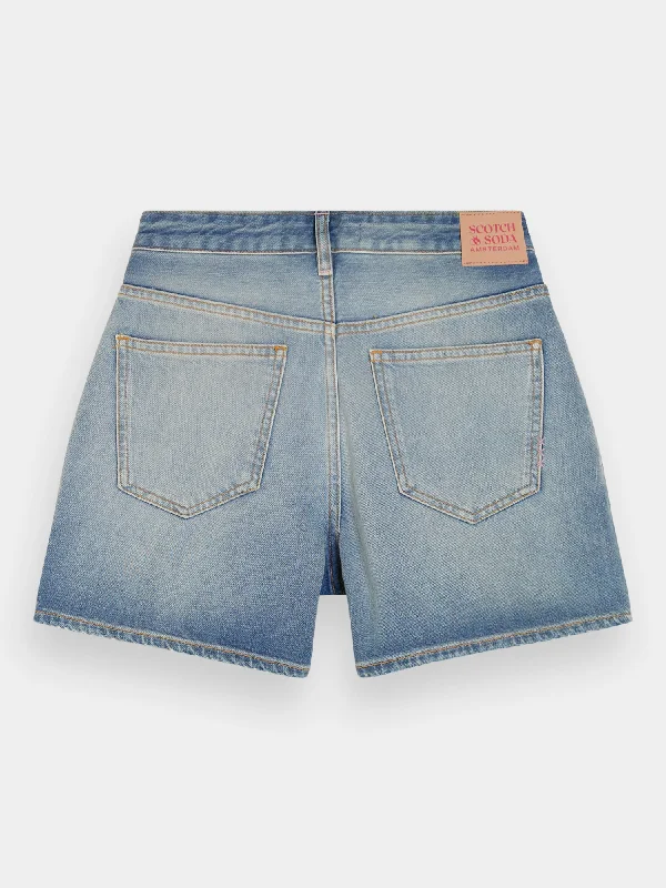 Shore denim shorts