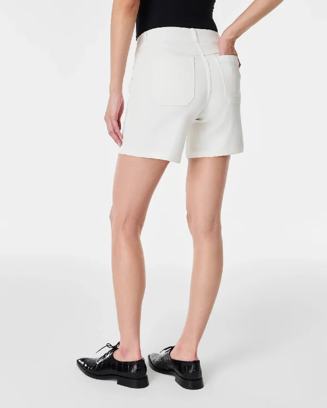 Spanx Stretch Twill Shorts 6