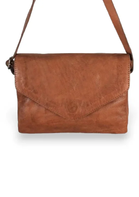 Harbor Leather Crossbody - Cognac