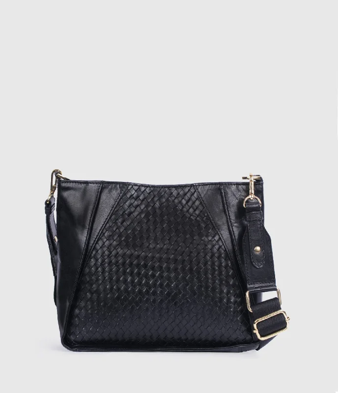 Mia Weaved Crossbody Bag