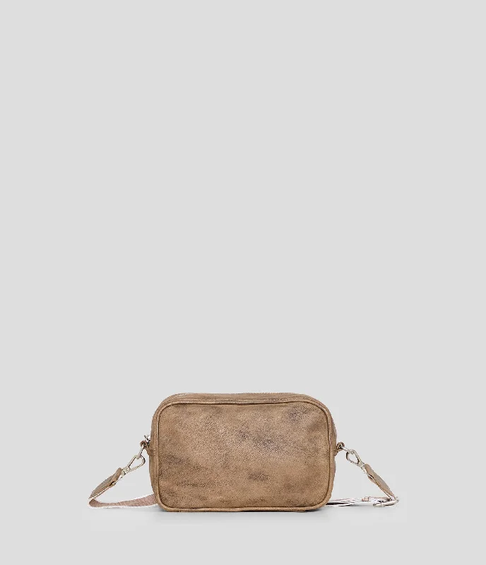 Gia Leather Crossbody Camera Bag