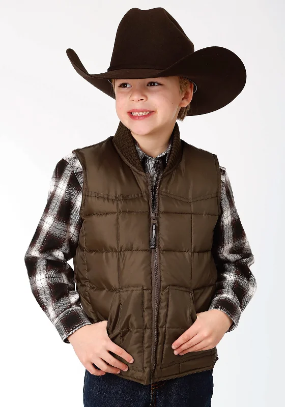 women's waistcoats that are limited-time offerswomen's waistcoats that are limited-time offersRoper Boys Kids Chocolate Polyester Quilted Insulated Vest