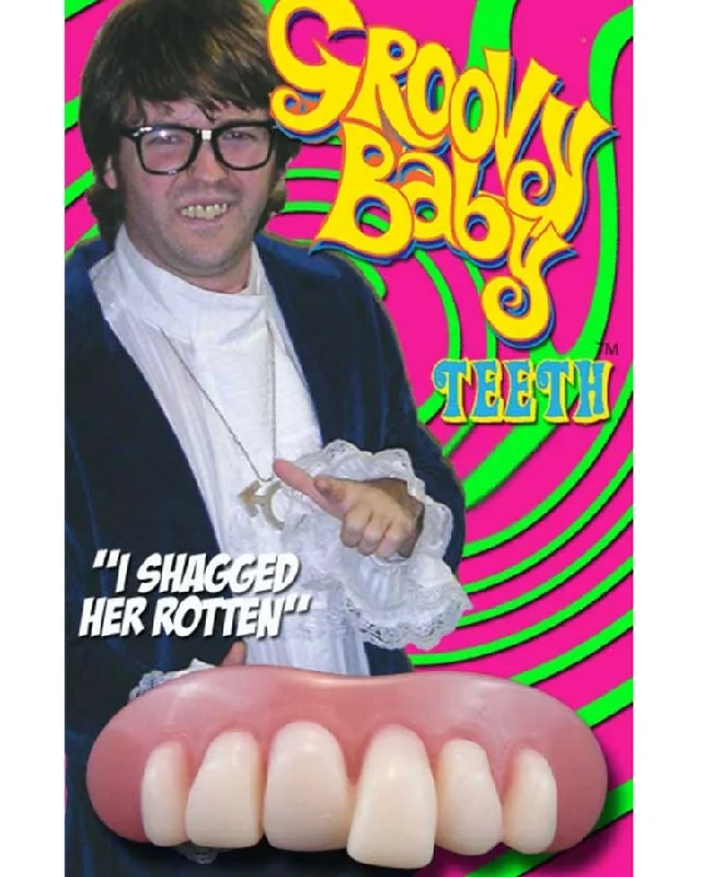 Faded – Pre-washed or faded look for a vintage vibeFaded – Pre-washed or faded look for a vintage vibeBilly Bob Austin Powers Teeth